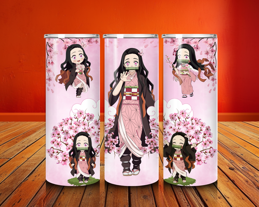 Demon Slayer Inspired Tumbler