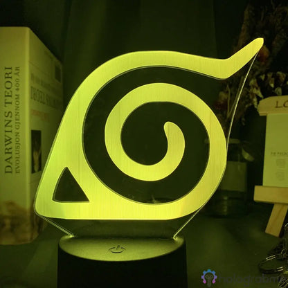 Naruto Lamp - Konoha Logo