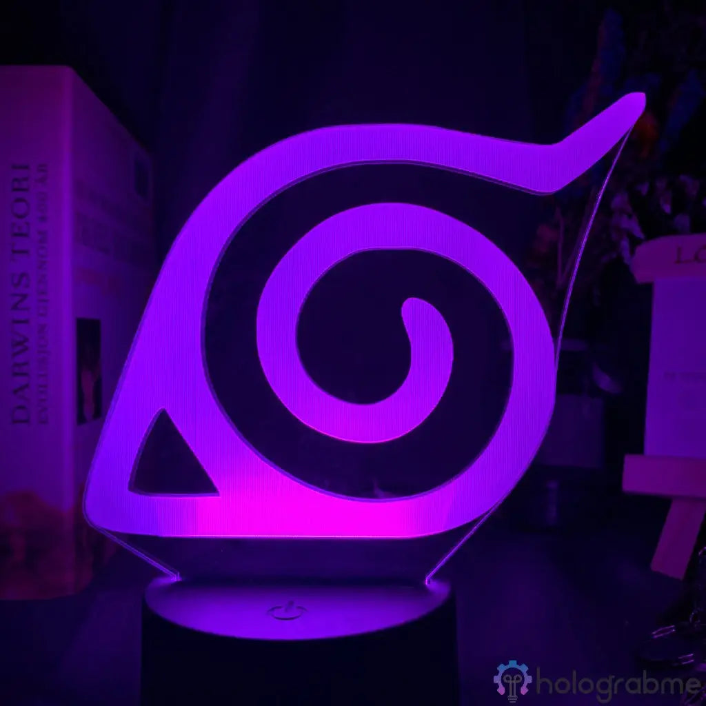 Naruto Lamp - Konoha Logo