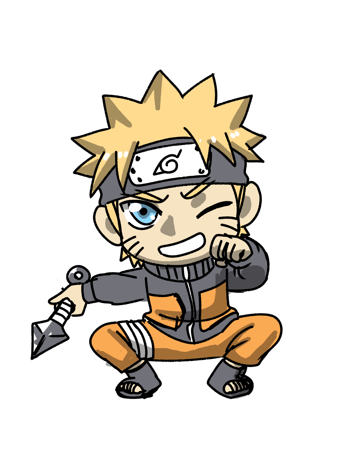 Naruto Chibi stickers