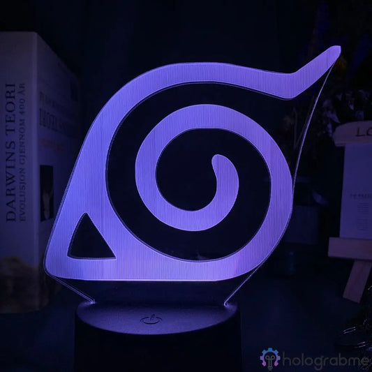 Naruto Lamp - Konoha Logo