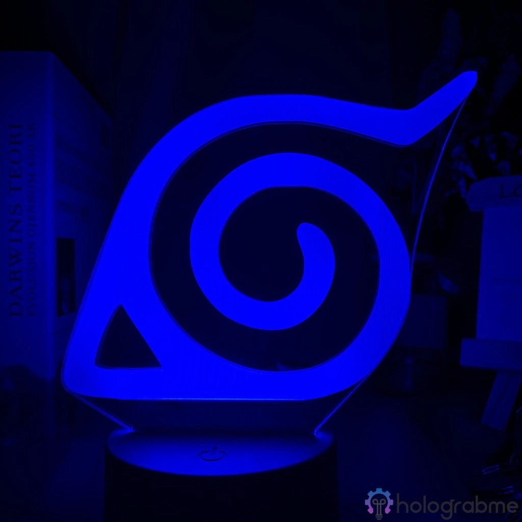 Naruto Lamp - Konoha Logo