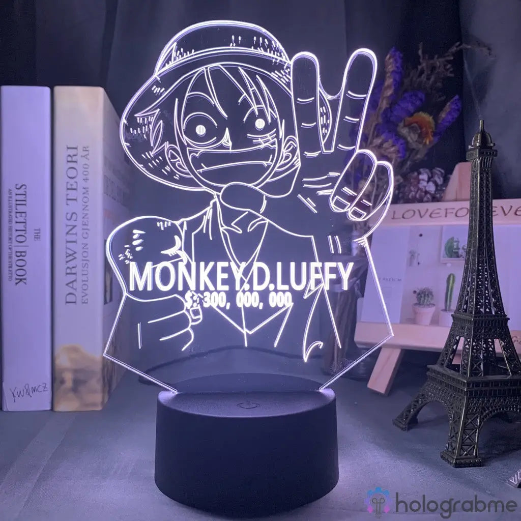 One Piece Lamp - Monkey D. Luffy