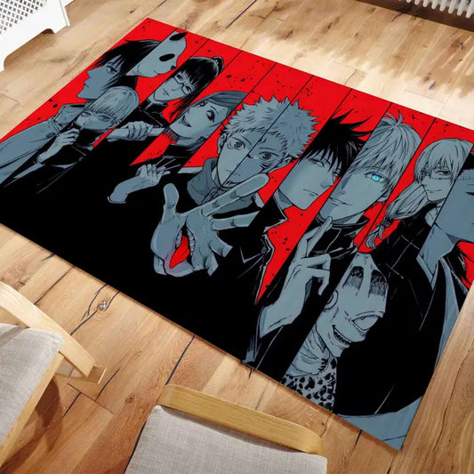 Jujitsu Kaisen inspired Rug